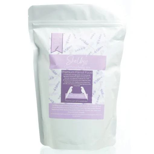 calming parrot food